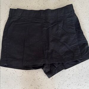 GAP Black Skorts High-Waisted Smooth Finish